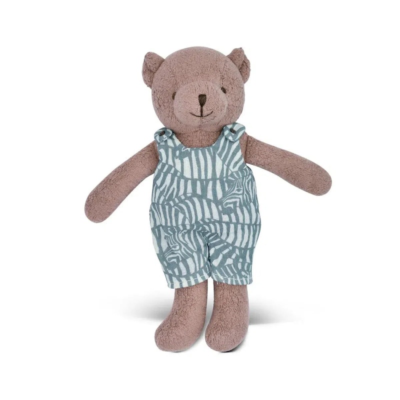 Apple Park – Little Bear Plush – Zebra Print