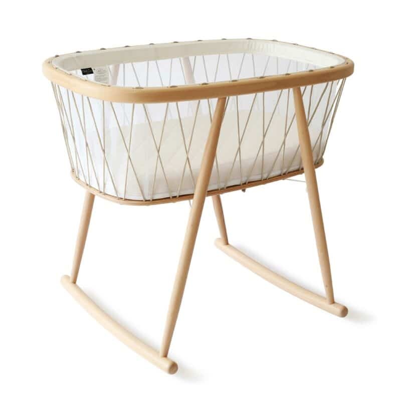 Charlie Crane Kumi Mesh Bassinet with Organic Mattress