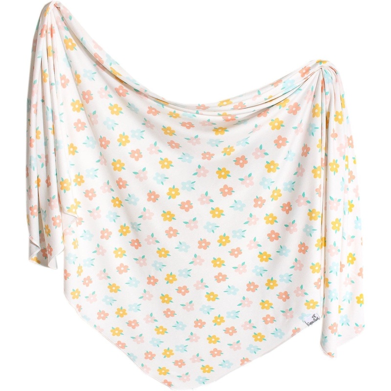 Copper Pearl Knit Swaddle Blanket | Daisy