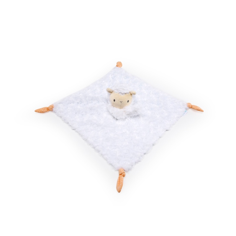 Ingenuity Premium Soft Plush Lovey Soothing Blanket, Sheppy the Sheep
