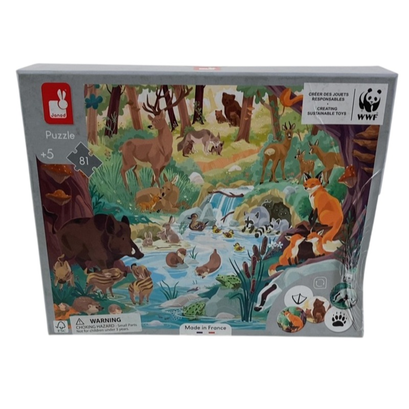 Janod Fingerprints Seek and Find Puzzle, WWF