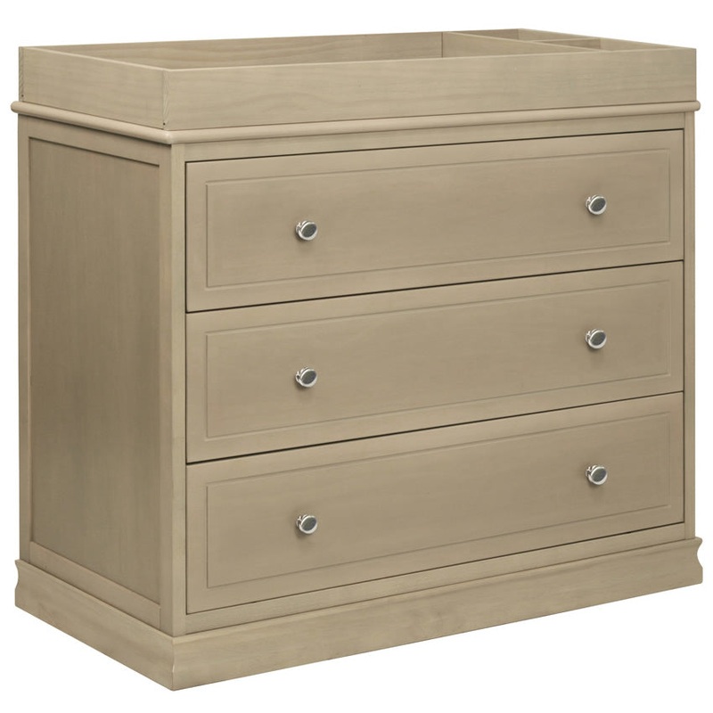 Million Dollar Baby Louis 3-Drawer Changer Dresser – Avon Grey