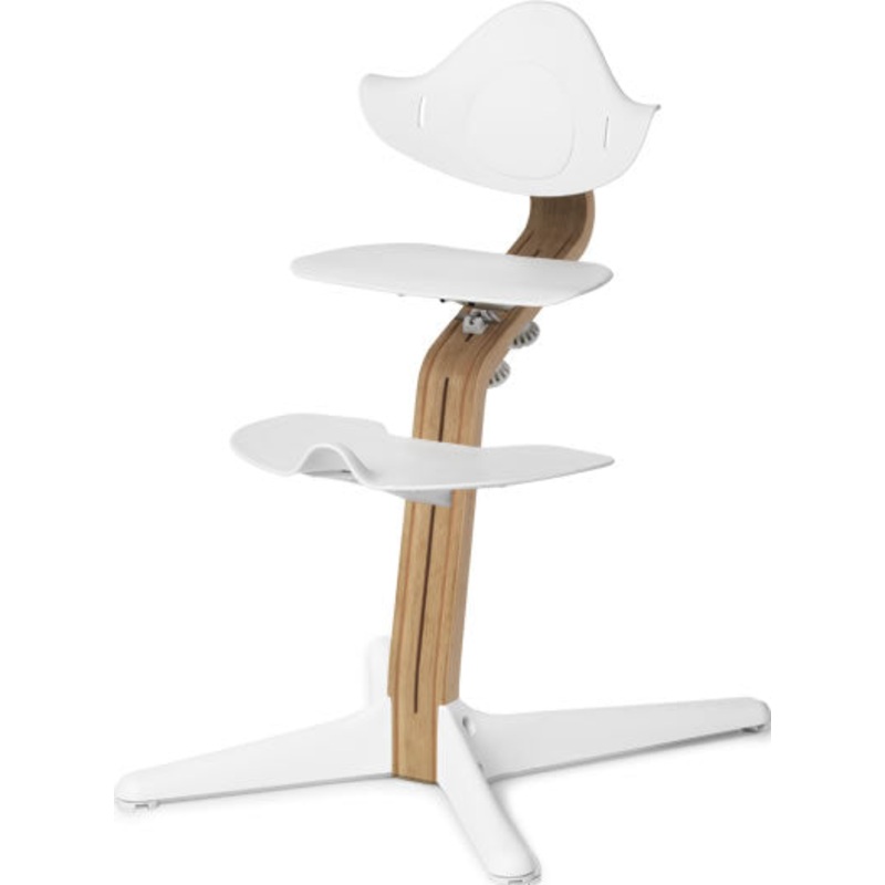 Nomi High Chair – White Oak / White