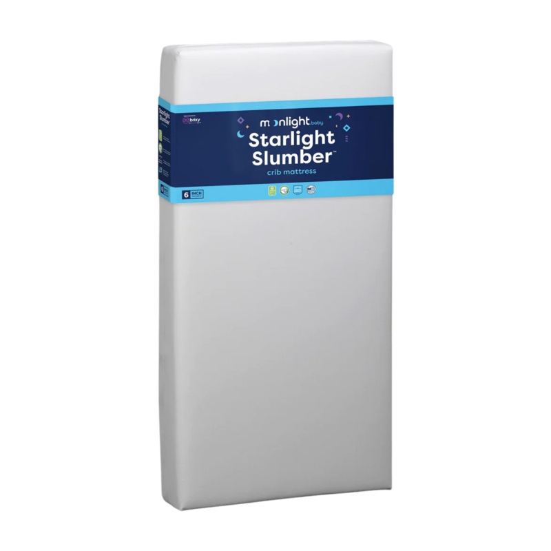 Starlight Slumber Dual Sided Crib Mattress & AirFlow Cover