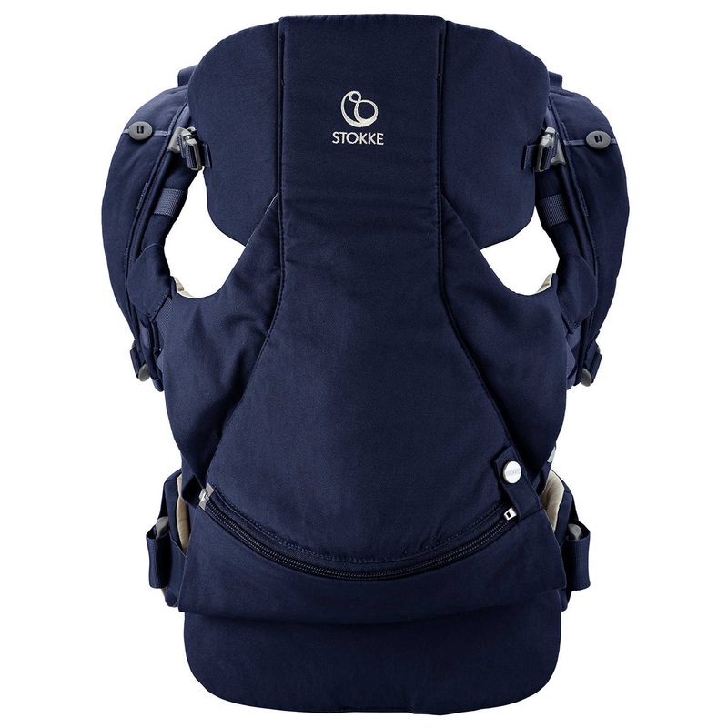 Stokke MyCarrier Front & Back Infant Carrier – Deep Blue