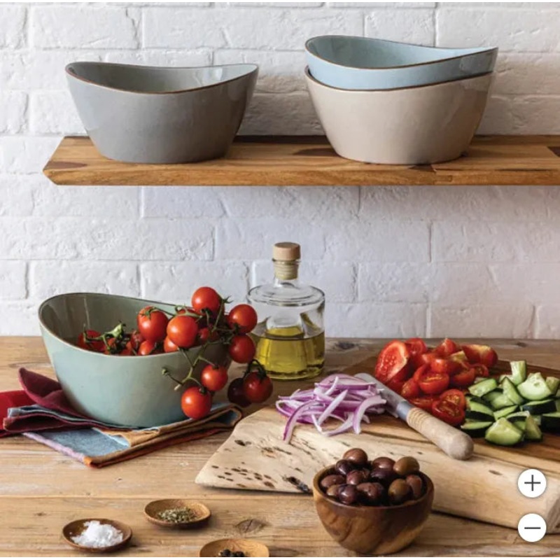Wad Bowls Set of 4 – Natural Wood Serving Bowls