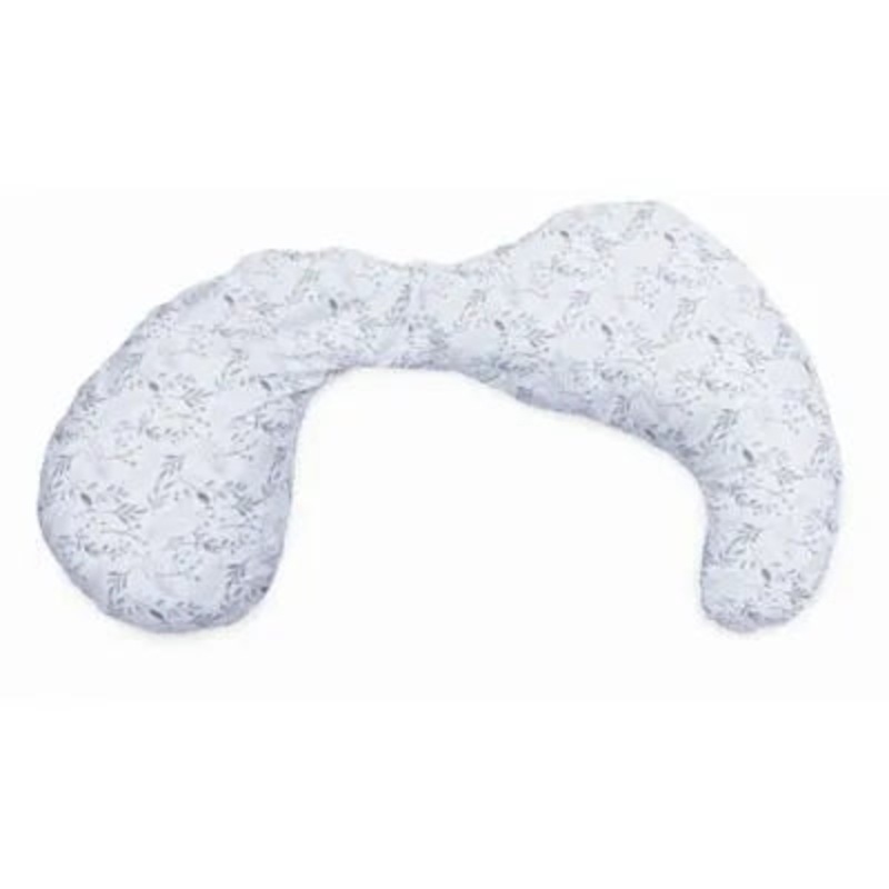 Boppy Total Body Pregnancy Pillow with Easy-on Removable Pillow Cover in Gray