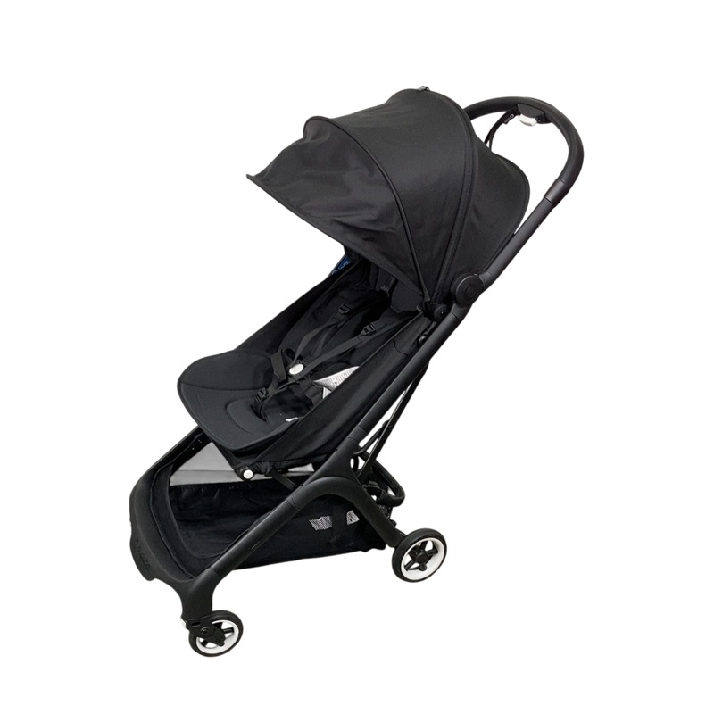 Bugaboo Butterfly Stroller, 2024, Black, Midnight Black, Midnight Black
