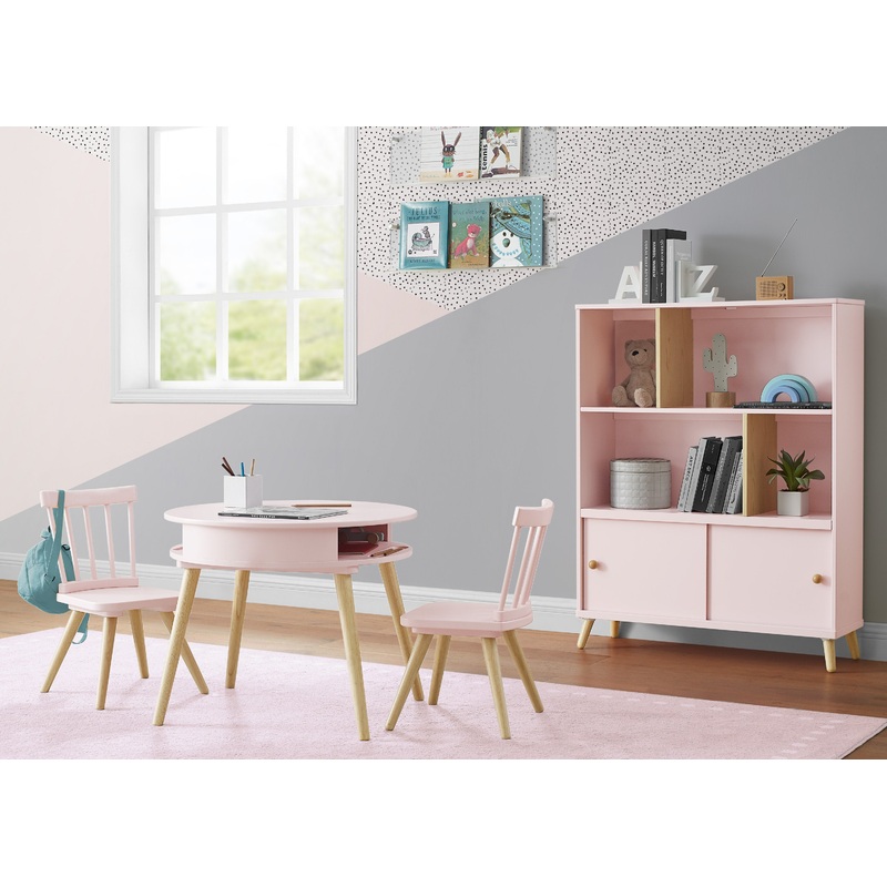 Hudson Storage Table & 2-Piece Chair Set