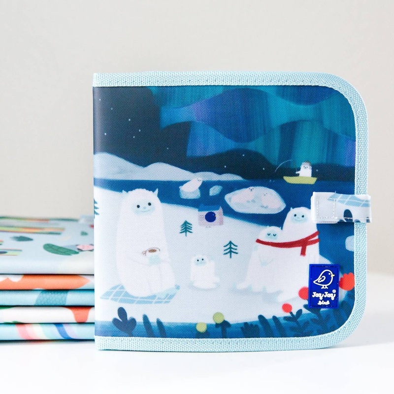 Jaq Jaq Yetis Activity Dry Erase Book