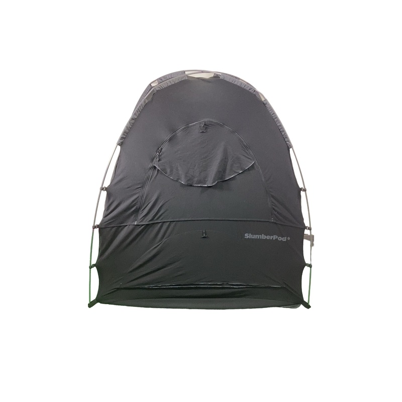 SlumberPod 3.0 Sleep Canopy, Black with Gray Accents