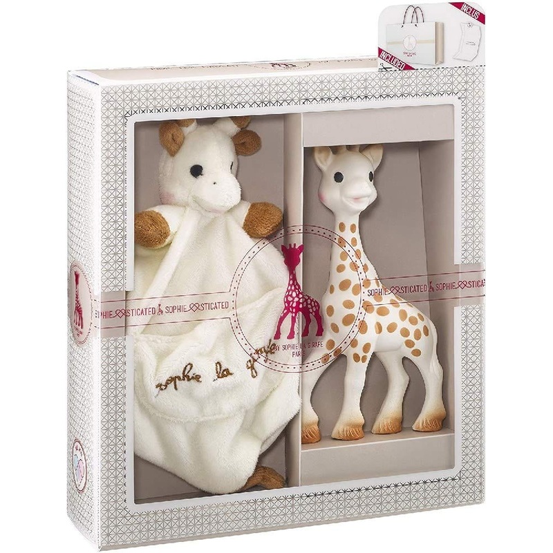 Sophie La Girafe Birth Set with Security Blanket