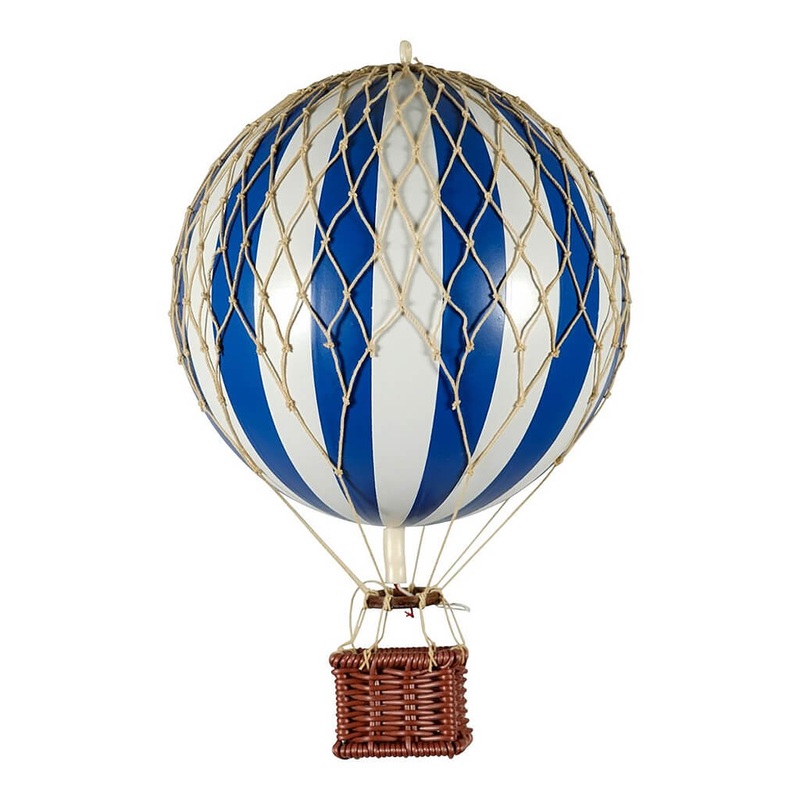 Travels Light, Blue/White Medium