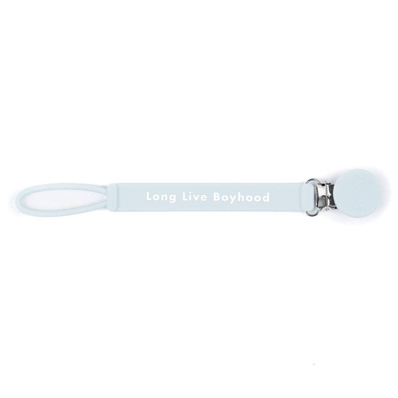 Bella Tunno Long Live Boyhood Pacifier Clip
