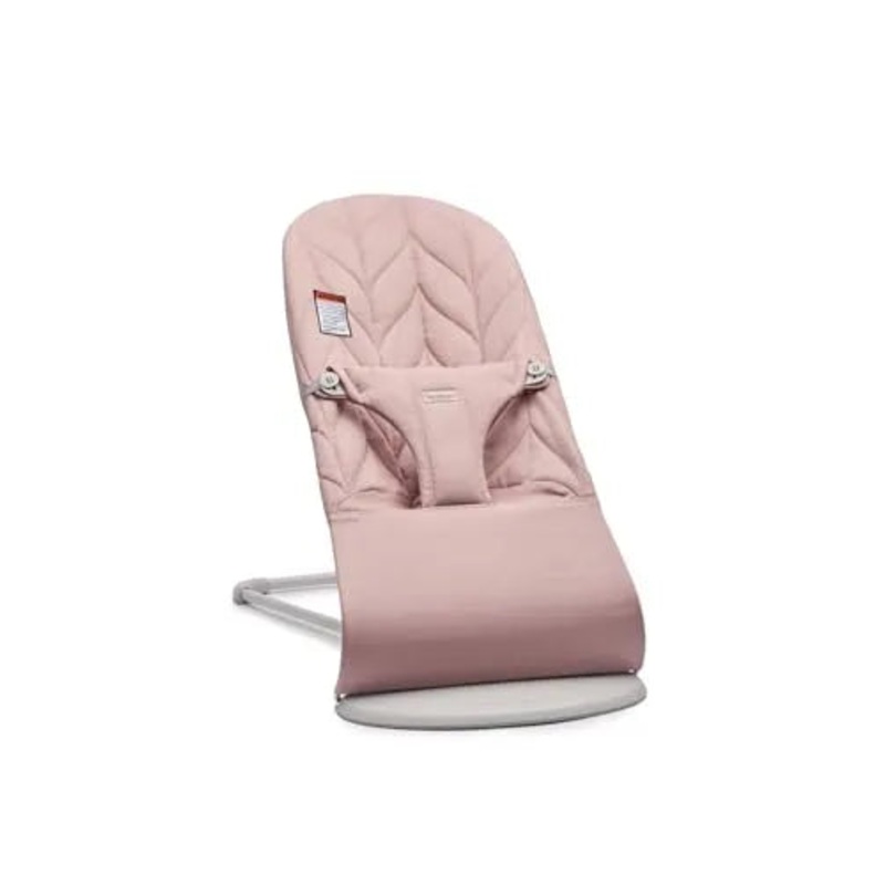 Bouncer Bliss Woven Petal Quilt – Dusty Pink