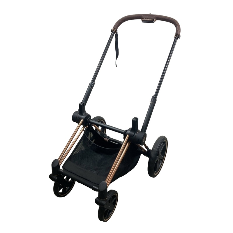 Cybex E-PRIAM Stroller Frame Only, 2019, Rosegold, without Battery