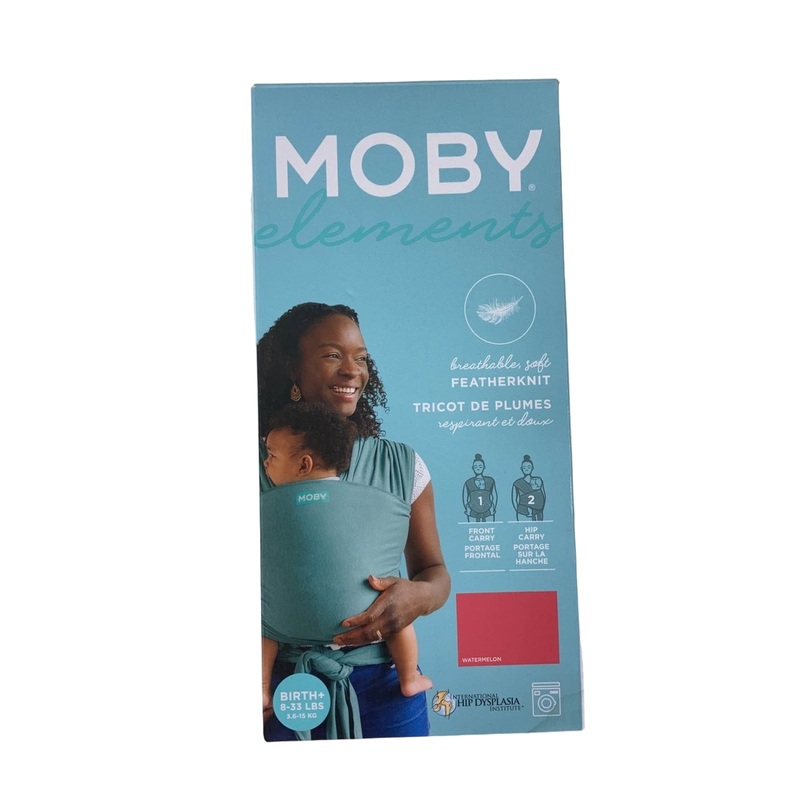 Moby Elements Baby Wrap Carrier, Watermelon