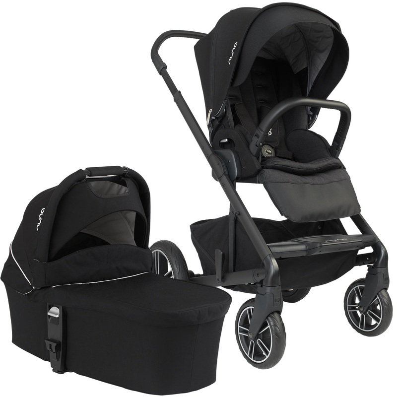 Nuna Mixx2 Stroller + Bassinet – Caviar