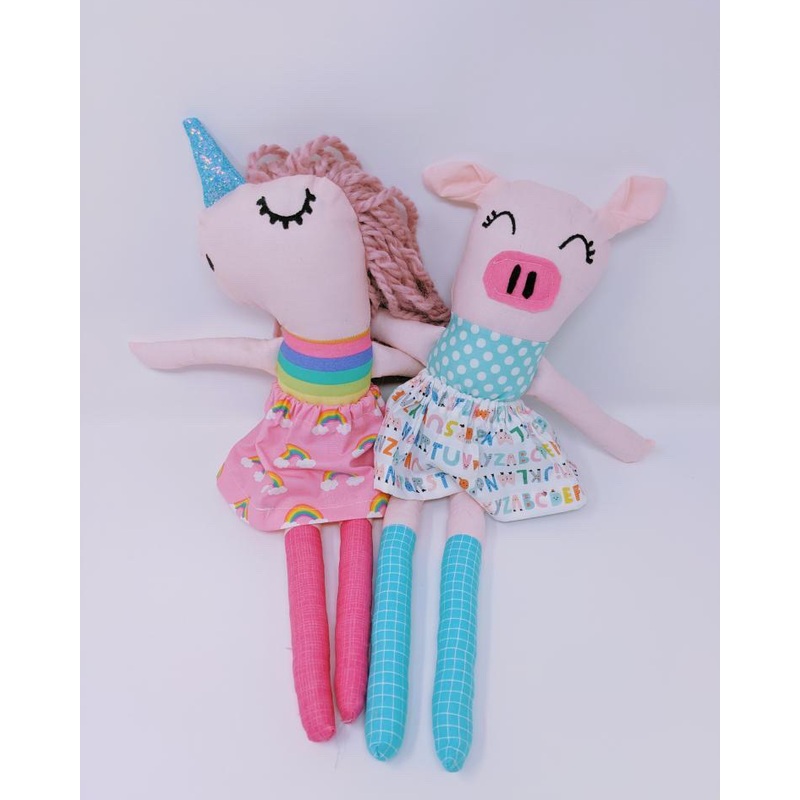 Pops of Whimsy Doll – Unicorn