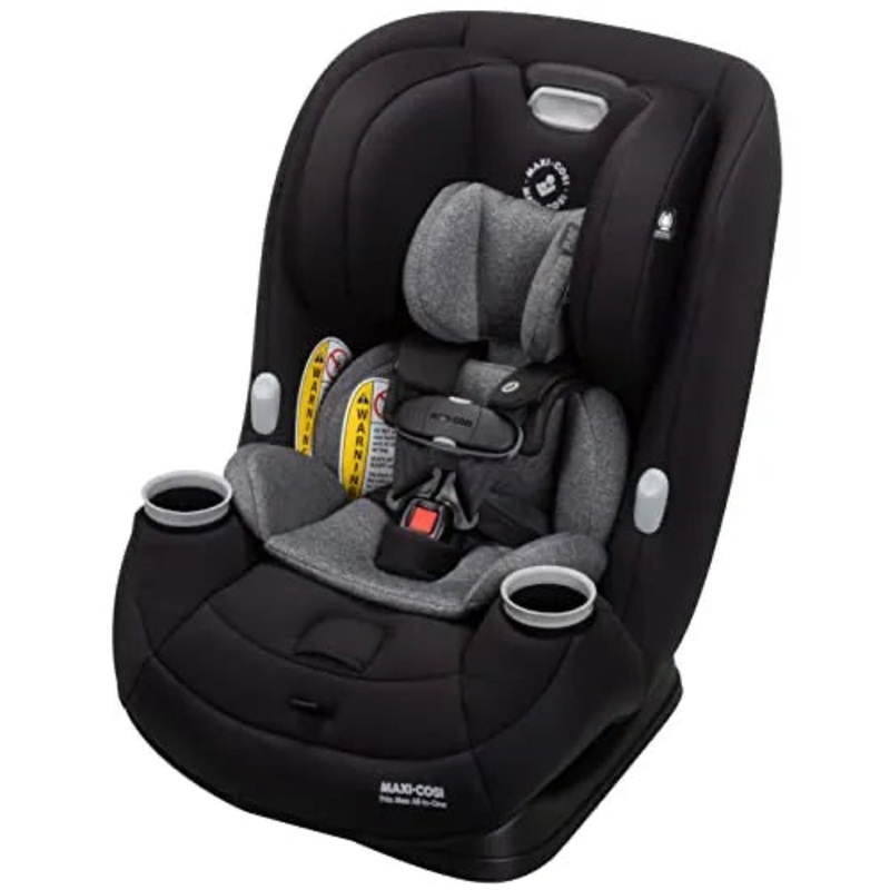 Pria Max All-in-One Convertible Car Seat – Essential Black