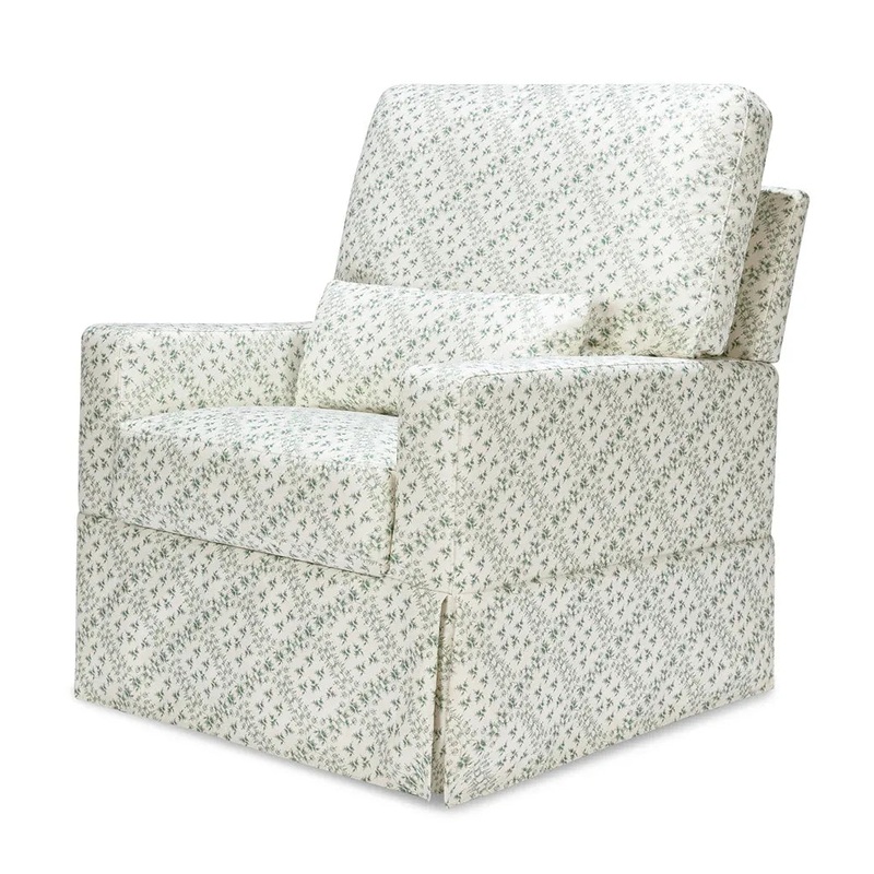 Sarah Flint x Namesake Crawford Swivel Glider – Green Lattice Performance Eco-Weave (See Description)