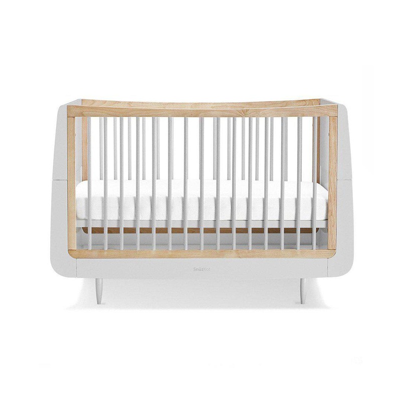 SnuzKot Skandi Cot Bed – Skandi Grey