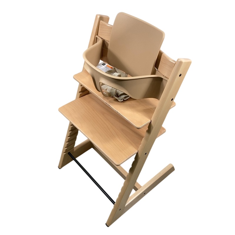 Stokke Tripp Trapp High Chair With Baby Set, 2, Natural