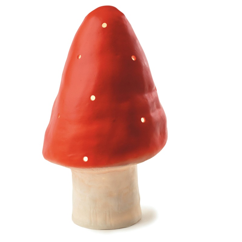 Egmont Small Mushroom Lamp – Red