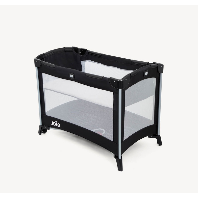 Joie Kubbie Compact Travel Cot – Coal