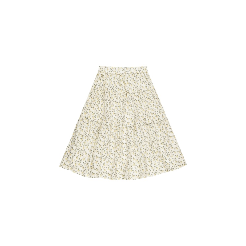Rylee + Cru Tiered Midi Skirt – Lemons