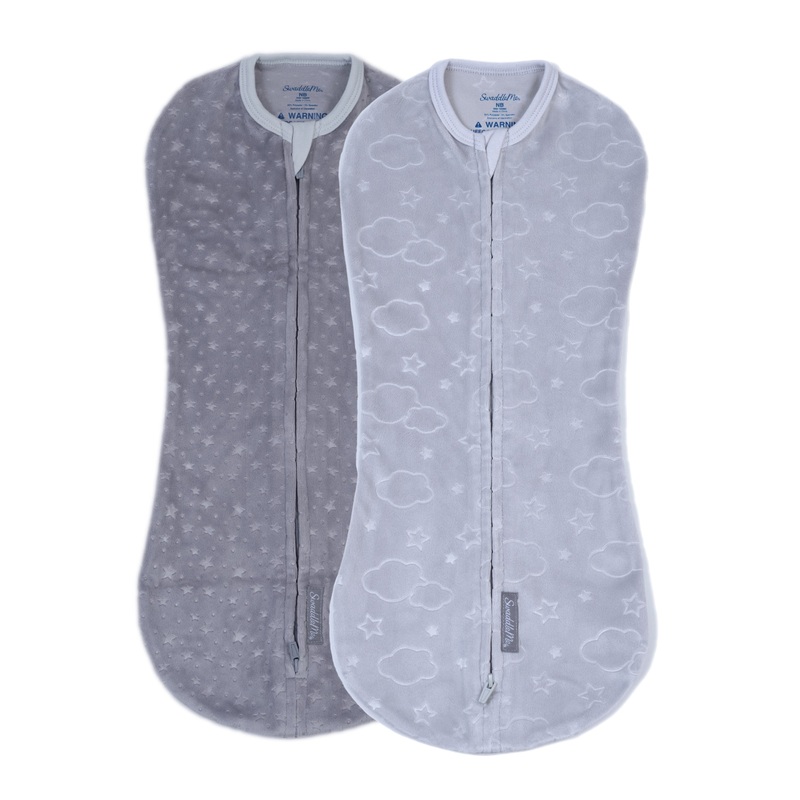 Velboa Pod, Size Newborn, 0-2 months, 2pk (Clouds & Stars)