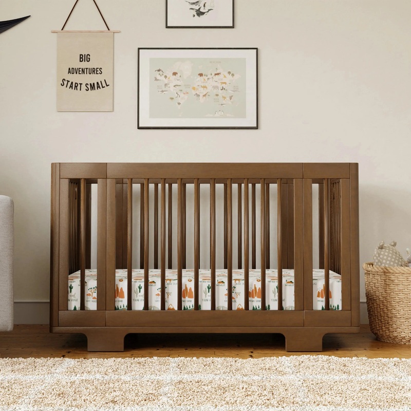 Babyletto – Yuzu 8-in-1 Convertible Crib – Natural Walnut