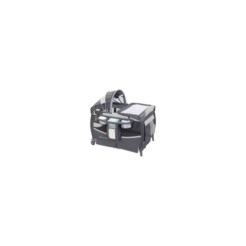 Deluxe II Nursery Center Portable Playard – Misty Gray