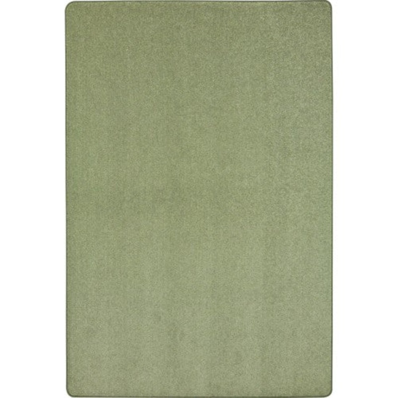Endurance Solid Color Rug, 6′ x 9′ Rectangle, Sage