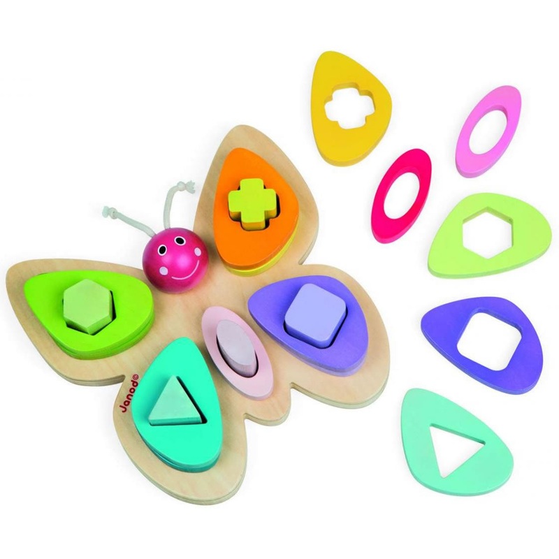 Janod Iwood Butterfly Shape Sorter