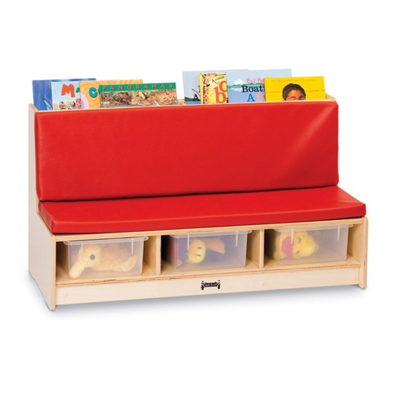 Jonti-Craft Literacy Couch – Red