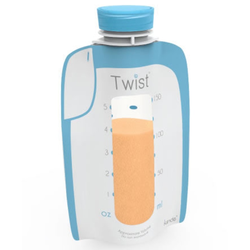 Kiinde Foodii Squeeze Snack Pouch, 40pk