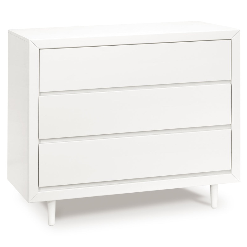 Ubabub Nifty 3-Drawer Dresser – Warm White