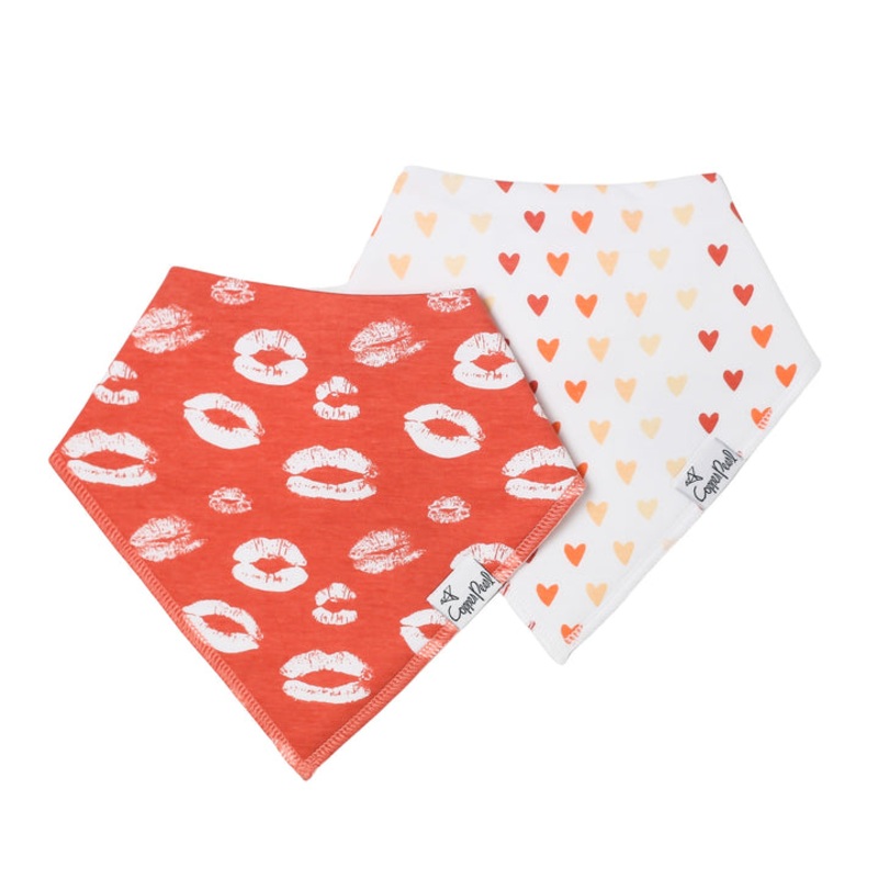 Copper Pearl Baby Bandana Bibs | Crush