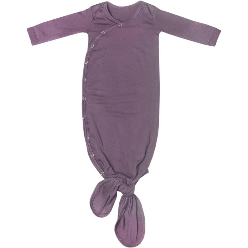 Copper Pearl Knotted Gown | Plum