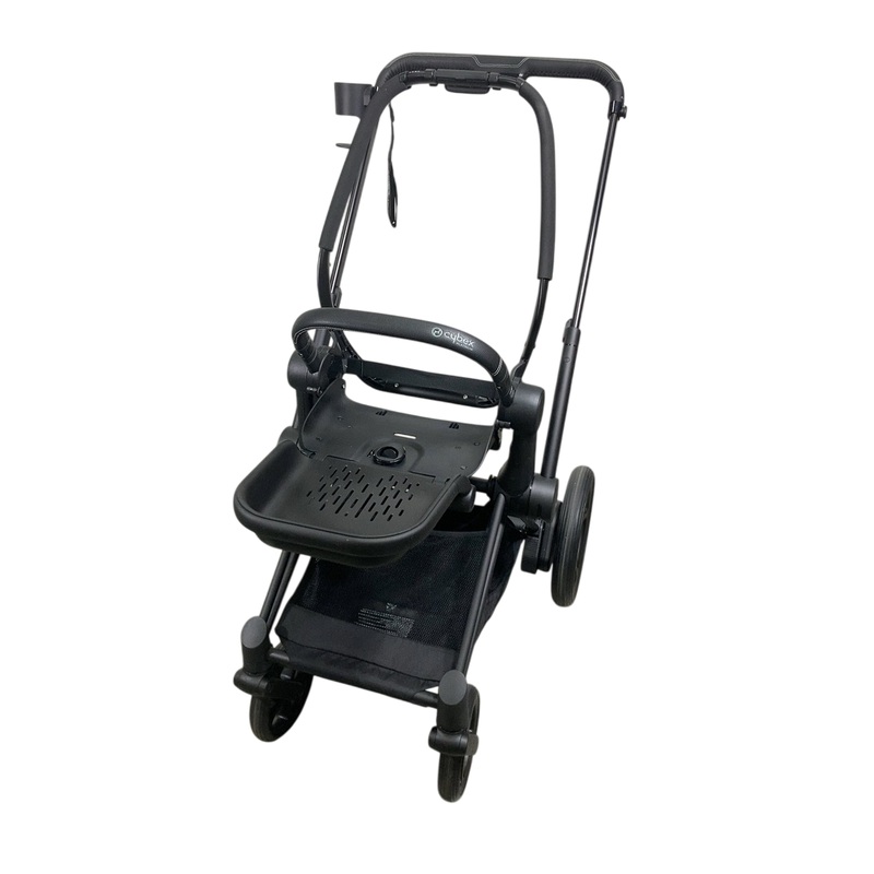 Cybex E-PRIAM Stroller Frame Only, 2022, Matt Black, without Battery