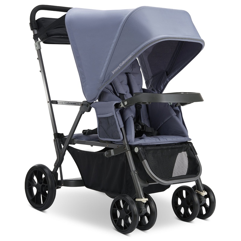 Joovy Caboose UL Double Stroller – Slate