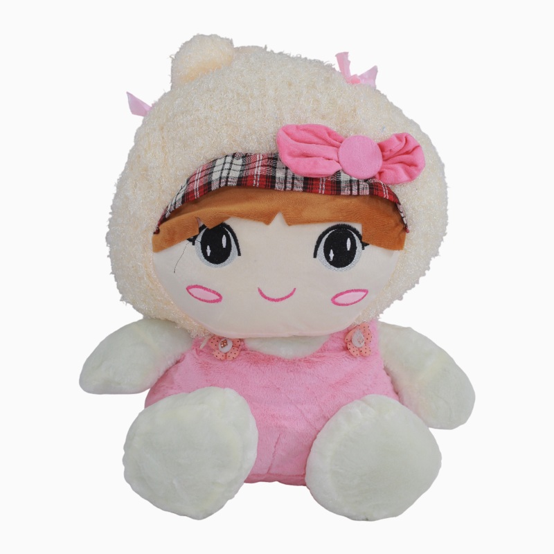 Judy Doll Plush Toy   Large with Bow