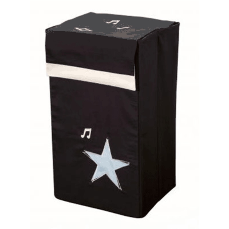 Lambs & Ivy Rock N’ Roll Organic Collapsible Hamper