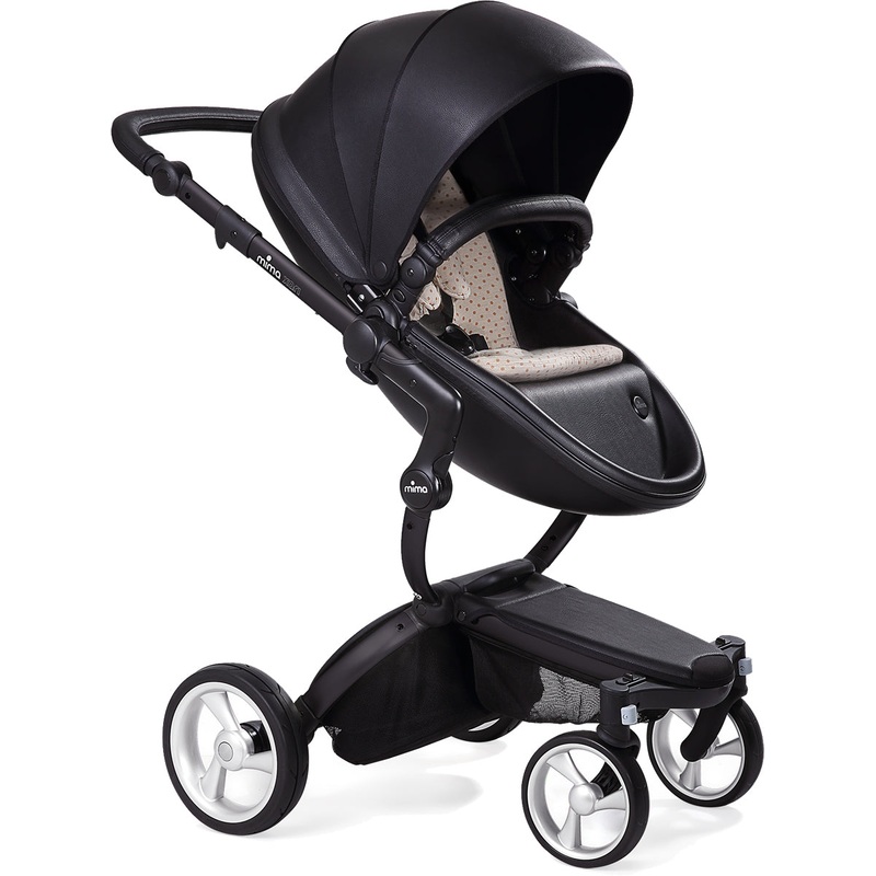 Mima Xari Complete Stroller, Black – Black / Sandy Beige