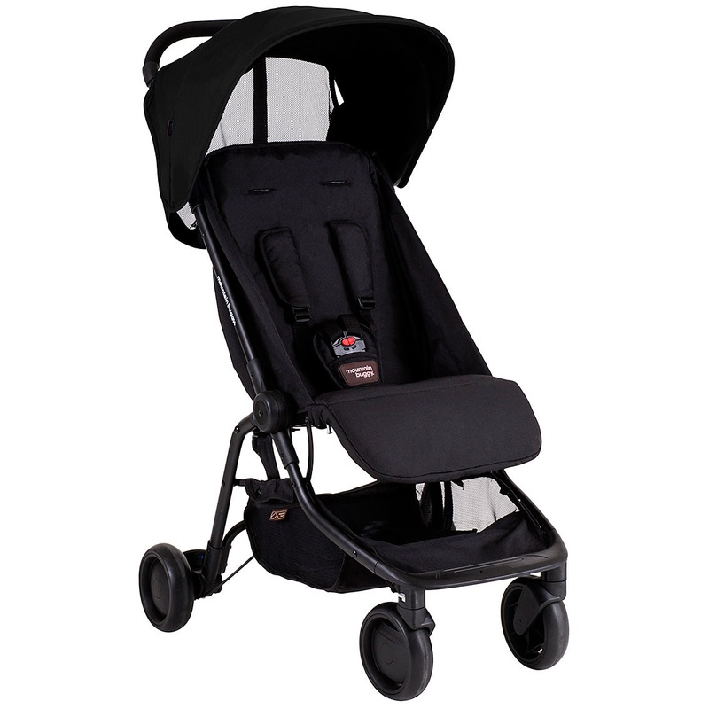 Mountain Buggy Nano Travel Compact Stroller – Black