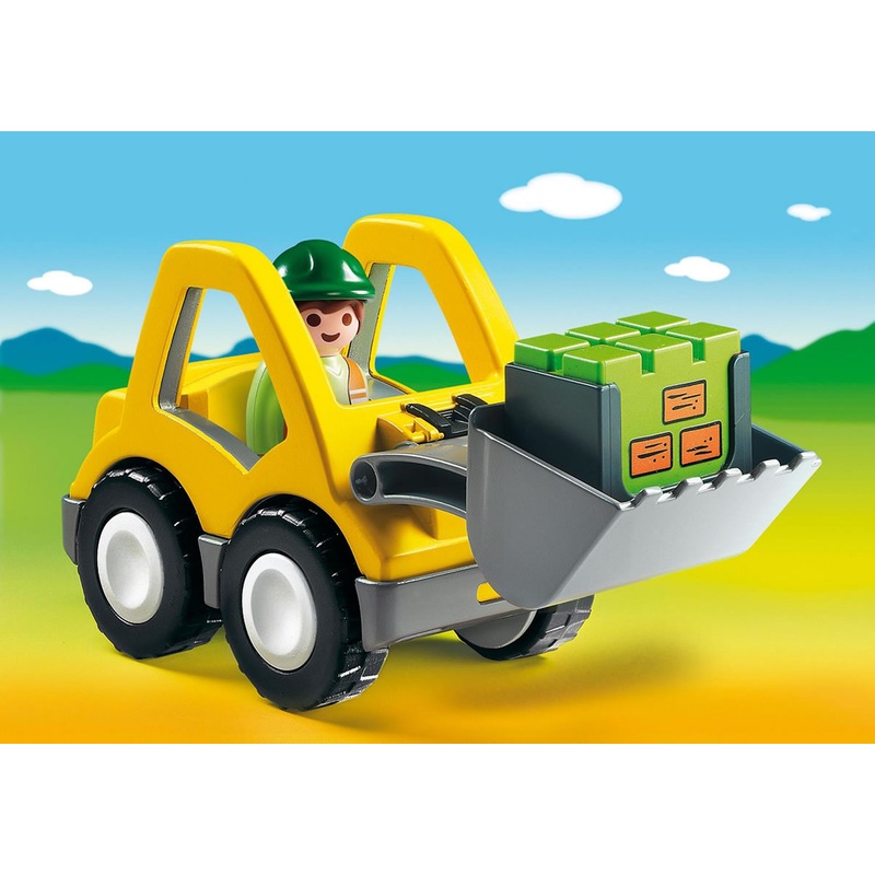 Playmobil 1.2.3 Excavator