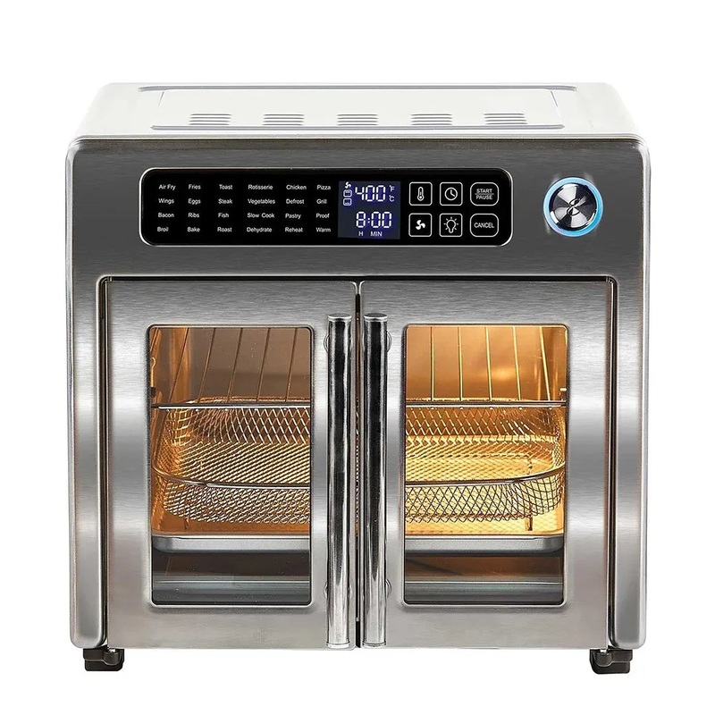 Stainless Steel 10-in-1 French Door AirFryer 360