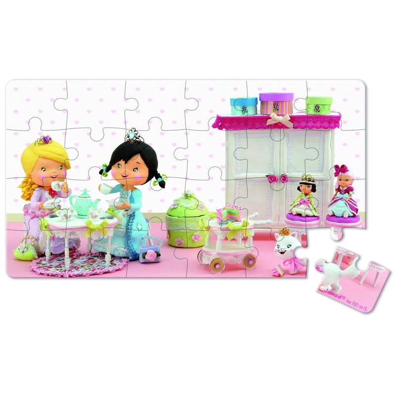 Janod Lovely Puzzles – Rose Plays Princess