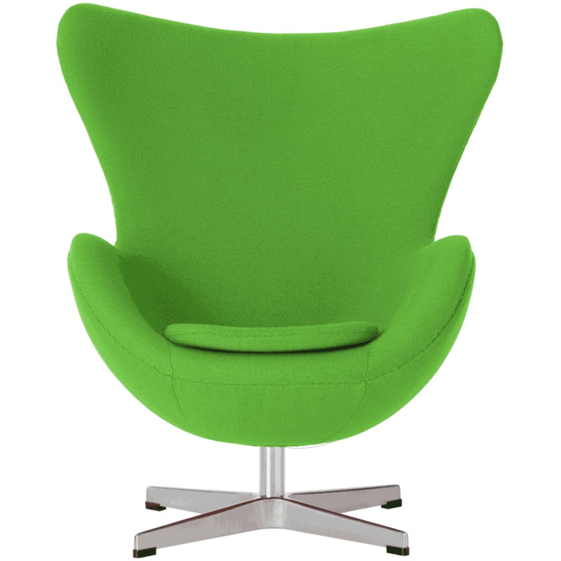 Little Nest Yolk Child Chair in Lime Green